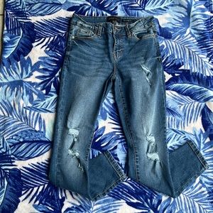 Kendall & Kylie blue jeans